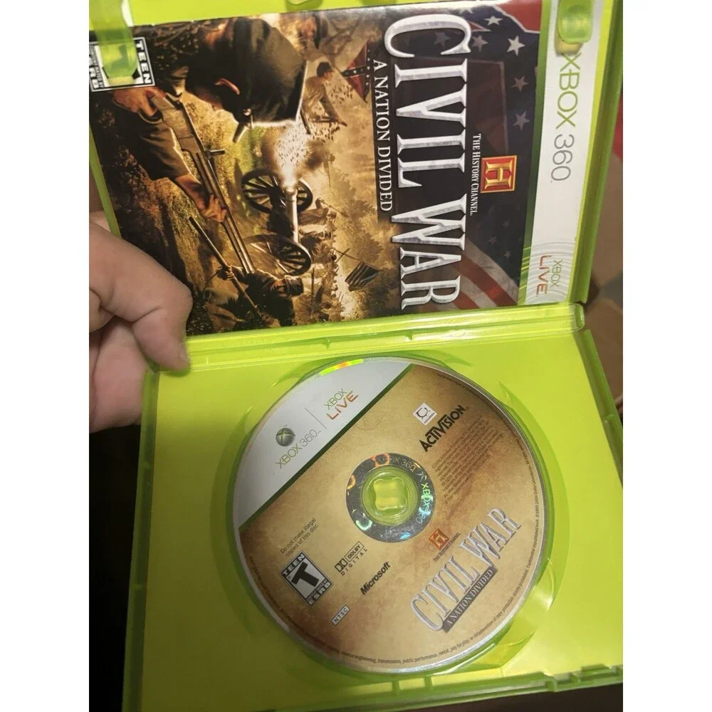 The History Channel: Civil War - A Nation Divided (Xbox 360, 2006)